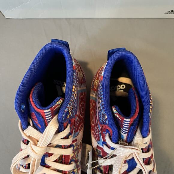 Adidas FARM Rio x Bravada 2.0 Platform Mid Womens 9.5 Skateboard Patchwork Quilt - Picture 7 of 8